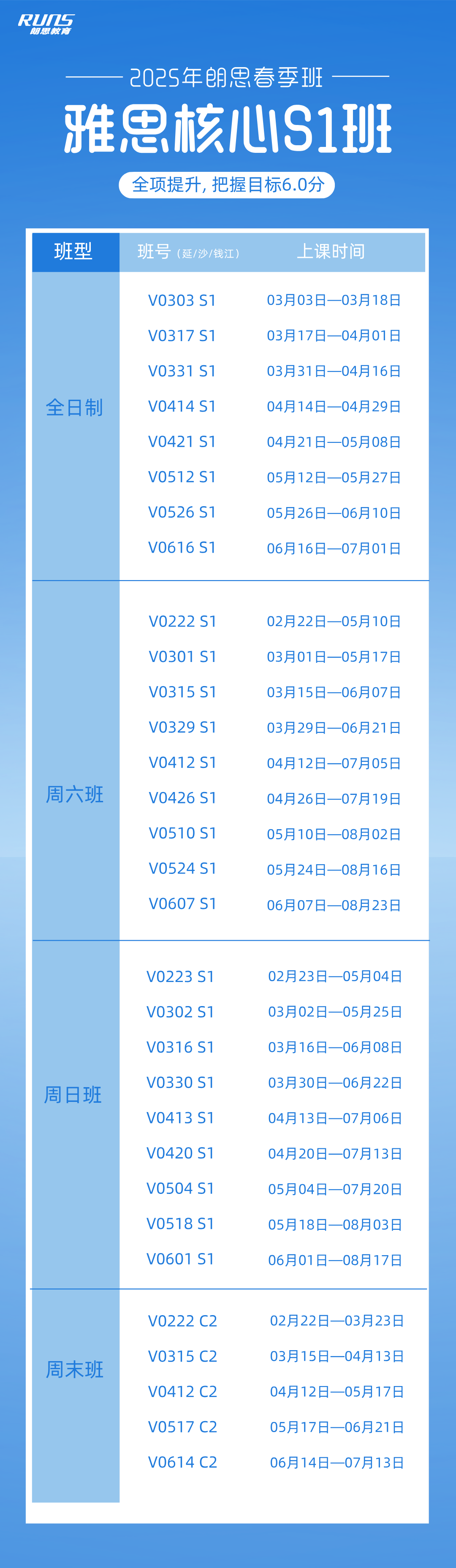 1 朗思教育2025年春季班課程安排表，約免費試聽課！5.png