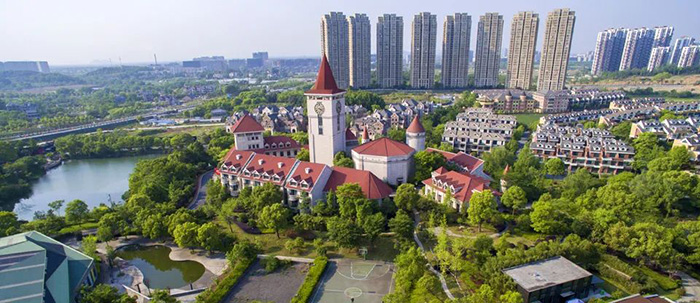 杭州育瀾劍橋校園環境圖