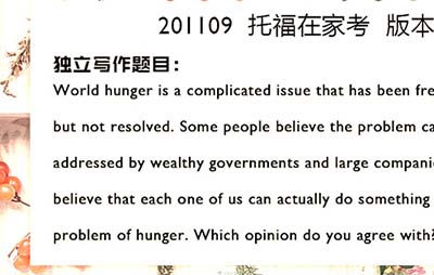 杭州托福寫作培訓(xùn)_托福寫作難題精講班
